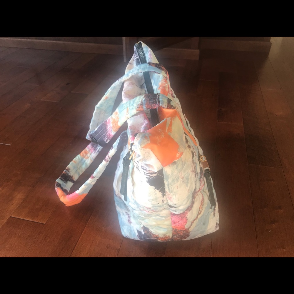 Sandra Roberts Squared Quilted Tote NWT